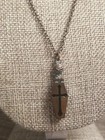 Opening Coffin Chain Necklace Skull Cross