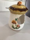 1976 Sears   Roebuck Merry Mushroom Hanging Planter   Bird Feeder No Chain
