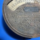 Vintage Westinghouse Dc Ammeter 8476     Untested     Sand Inside     Crack