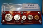 1954-s Mint Silver Set Of U s  Coins Lustrous Brilliant Uncirculated