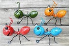  Metal Ant Garden Decor Set Of 4 Colorful Outdoor Garden Yard Art Wall 