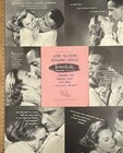Vtg 1957 Interlude Movie Release Universal International 11x14 Press Kit Off3