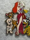 Rare Le250 Disney Jessica Rabbit   Cast 2008 20th Anniversary Pin Roger Dumbo