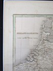 Antique Map Holland   Belgium 1835 Thomas Bradford   George Boynton