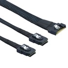 Slimsas Sff-8654 8i Sas4 0 Full Anti-skew To 2x Sas 8087 Server Connection Cable