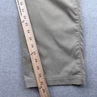Columbia Cargo Hiking Pants Mens 42x32 Khaki Outdoor Performance Stretch  flaw