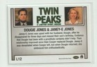 2019 Rittenhouse Twin Peaks Insert Trading Card   L12