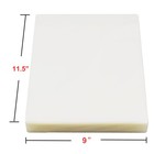 20x 5 Mil Thermal Laminator Laminating Pouches Letter Size Clear 9 x11 5  Sheets