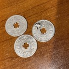 Lot Of 3 Vtg Colorado Retail 2 Cent Sales Tax Token