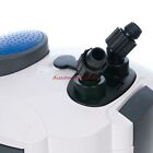 100 Gal Aquarium Fish Tank Canister Filter   9w Uv Sterilizer 370 Gph Free Media