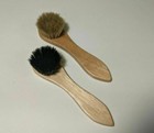Shoe Shine Applicator Brush Dauber 100  Horsehair Wood Handle Small Size 6 