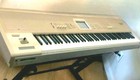 Korg Triton Studio Workstation Sampler 88 Key Synthesizer   Case   Cables   More