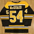 Adam Mcquaid Autographed Boston Bruins Jersey    2011 Stanley Cup Champs    Jsa Coa