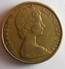 1984 Australia Dollar - Excellent Coin - Free Ship - Bin  758