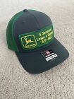 John Deere 4 Seasons Trucker Hat  Richardson 112 Snap-back Style   Nwt 