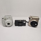 For Parts Or Repair - Lot Of 7 35mm Cameras - Nikon Olympus Minolta Instax