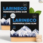 2pack Larineco Remineralizing 36 Gum W nano Hydroxyapatite   Xylitol Mastic Mint