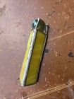 Vintage Yellow Slag Stained Glass Kaleidoscope  Marblescope 6 5   