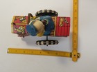 Marx Toy Vintage Disney Donald Duck Tin Tractor Car Wind Up 1950s Toys Read