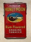 Vintage Honey Moon Rum-flavored Tobacco Empty Vertical Pocket Tin- Rare   Htf