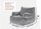 Bean Bag Foam Sofa Chair
