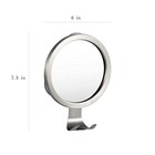  Shower Mirror Fogless For Shaving With Razor Holder  Powerful Lock Suction 