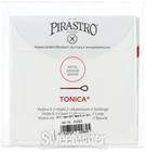 Pirastro Tonica Violin String Set - 4 4 Size Aluminum With Loop-end E