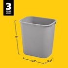 Rubbermaid Commercial Products Resin Wastebasket trash Can  7-gallon 28-quart 