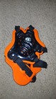 Cliff Keen-youth F5 Tornado Wrestling Headgear-orange black