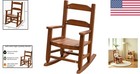 Toddler Rocking Chair Wooden Kids Rocker For Nursery Living Room Brown
