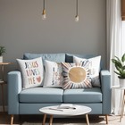 Jesus Loves Me Throw Pillow Covers  Sun Decorate Pillow Covers For Nursery Ba   