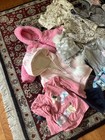 Lot Bundle Of Baby Girl Outfits 12 -18 Months Jackets 2 Piece Dresses Socks Hat