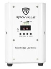 Rockville Rockwedge Led Rgbwa uv Rechargeable Wireless Wash Dj Up-light In White