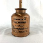 1950s Disneyland Railroad Oil Can Property Of Chief Engineer Lm Eddy Costume Vtg