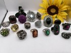 Lot Of  Vintage To Now Rings Various Sizes And Types