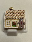 Vintage Estee Lauder Gingerbread House Solid Perfume Compact Pleasures 2000 Nib