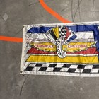 Rare - Indianapolis Motor Speedway Indy 500 Banner Sign Race Racing Sign Vintage
