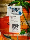 Vintage 1970s Pacific Isle Creations Of Hawaii Men s Hawaiian Shirt Size Xl Mint