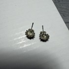 Swarovski Crystal Ladybug Earrings W  No Back Stopper