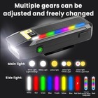 Led Bike Light Usb Rechargeable Super Bright Bicycle Front Headlight Waterproof 