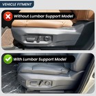 Driver Seat Trim Panel For 2022-2026 Toyota Tundra Cushion Shield Track Cover