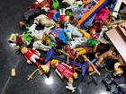 Vintage Playmobil Mixed Figure Lot Castle Igloo Parts