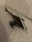 Ertl Viper X Attack Helicopter Model Toy Airwolf Style 1986 Army Green