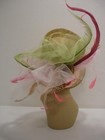 Women s O s Vinzetta Church Derby Hat Kentucky Derby Wedding Feathers Lace New