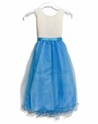 My Kid Studio Girls Blue Tutu Dress Tulle Skirt Princess Party Sleeveless 6 Nwt