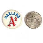Vintage 1960 s Oakland A s Mlb Baseball Pinback Button Pin 1968 Rold Gold