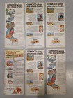 6 Vintage Conoco Western Usa Road Maps Co Mt Wy Id Az Far West States 1968-69