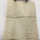 Vintage 1923 Handwritten Letter W  Envelope