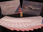 American Eagle Envoy Trading Cards Embraer E175 - Set Of 25  same Image 