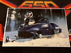         02 Yamaha Srx 700 Snowmobile Action Poster Semi Vintage Sled  Srx700